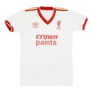 Liverpool 1985/86 Retro Away Jersey - White