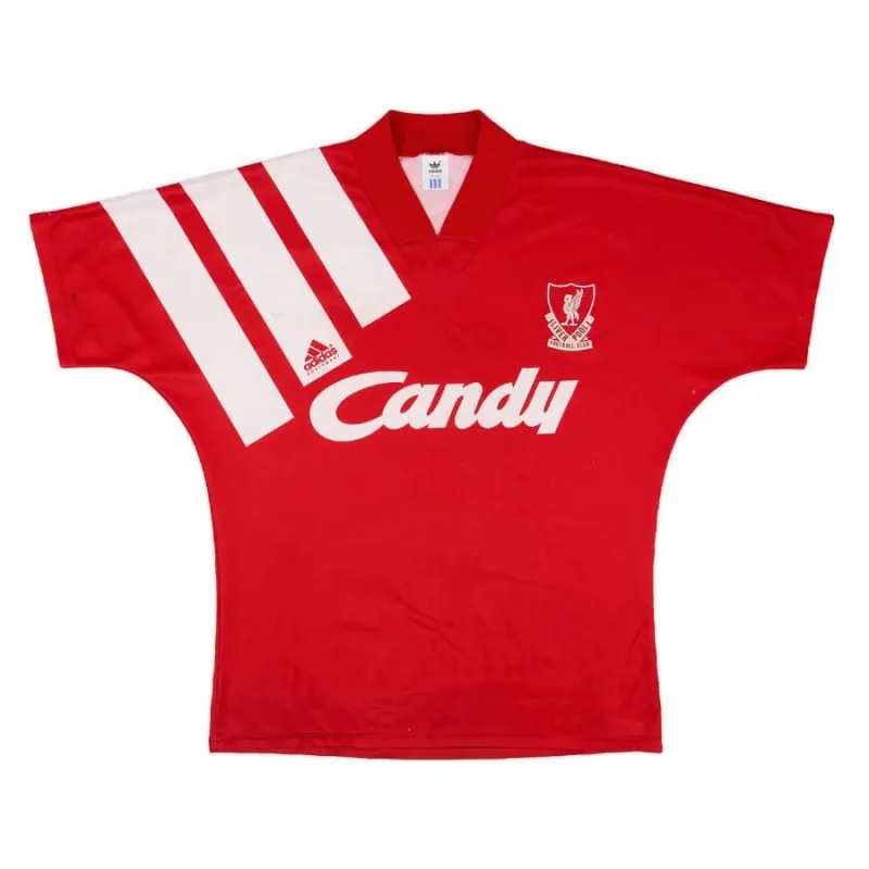 Liverpool 1991 Retro Home Jersey - Red
