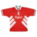 Liverpool 1993 1995 Maillot domicile rétro - Rouge