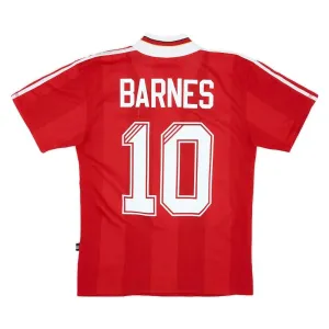 Liverpool BARNES 1985/86 Retro Home Jersey - Red