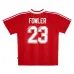 Liverpool FOWLER 1985/86 Maglia casalinga retrò - Rossa