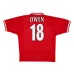 Liverpool OWEN 1996 1998 Maillot domicile rétro - Rouge