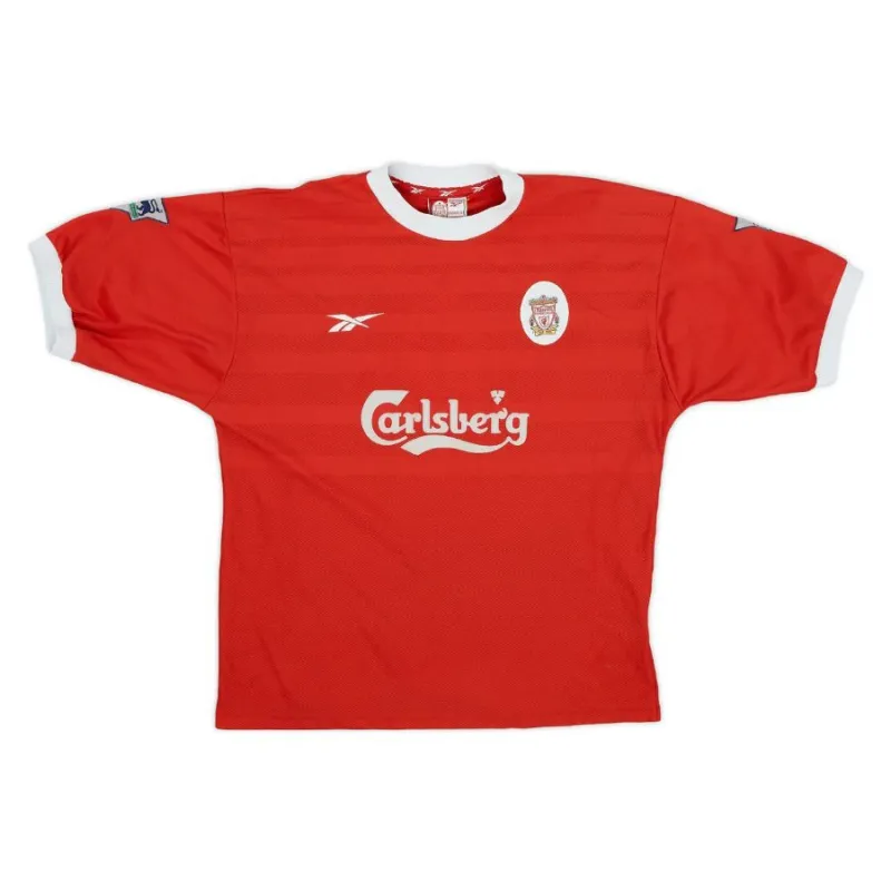 Liverpool FOWLER 1998/99 Maglia casalinga retrò - Rossa