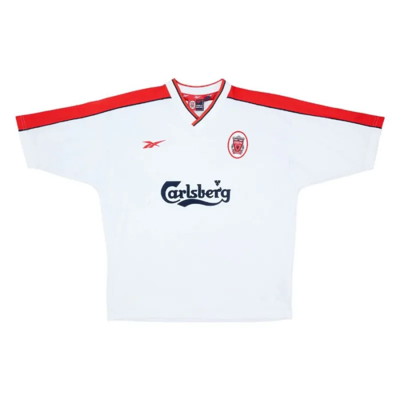 Liverpool 1998/99 Maglia da trasferta retrò - Bianca