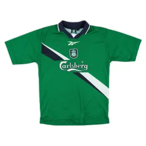 Liverpool 1999/2000 Retro Away Jersey - Green