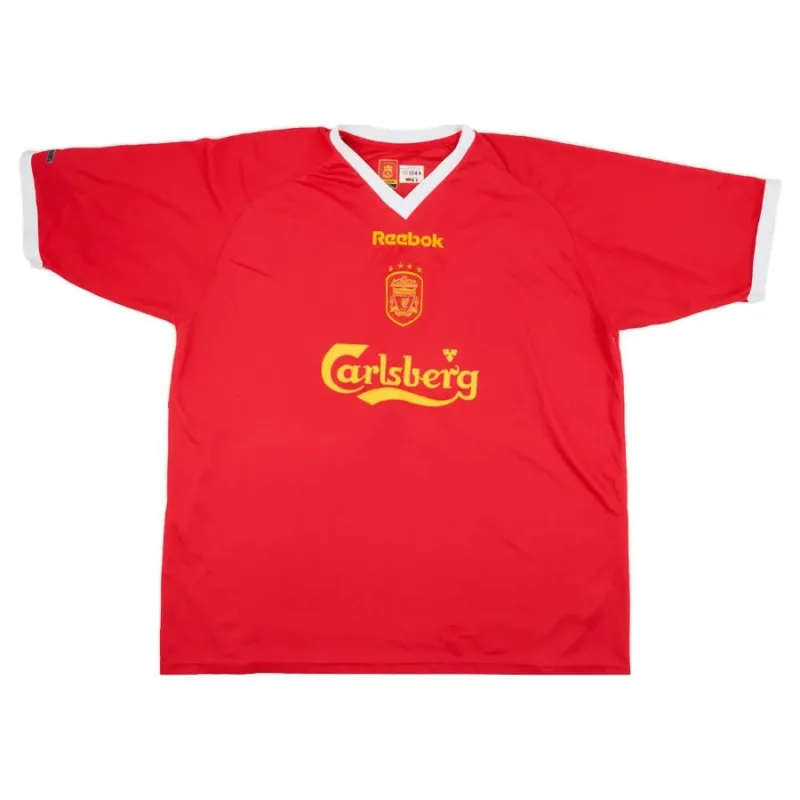 Liverpool FOWLER 2000/01 Retro-Heimtrikot - Rot