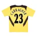 Liverpool CARRAGHER 2004 2006 Maillot extérieur rétro - Jaune