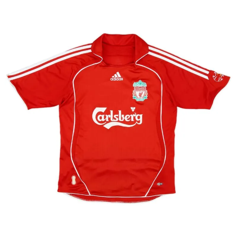 Liverpool 2006 2008 Retro Home Jersey - Red