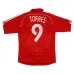 Liverpool TORRES 2006-2008 Retro-Heimtrikot mit langen Ärmeln - Rot