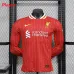 Liverpool 2024/25 Heimlangarmtrikot - Spielerausgabe - Rot