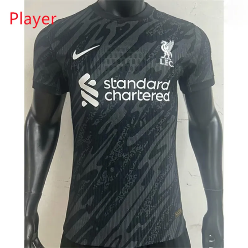 Maglia di portiere di casa di Liverpool 2024/25 - Versione giocatore - Verde bosco