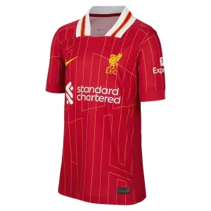 Liverpool 2024/25 Home Children's Jersey - Red