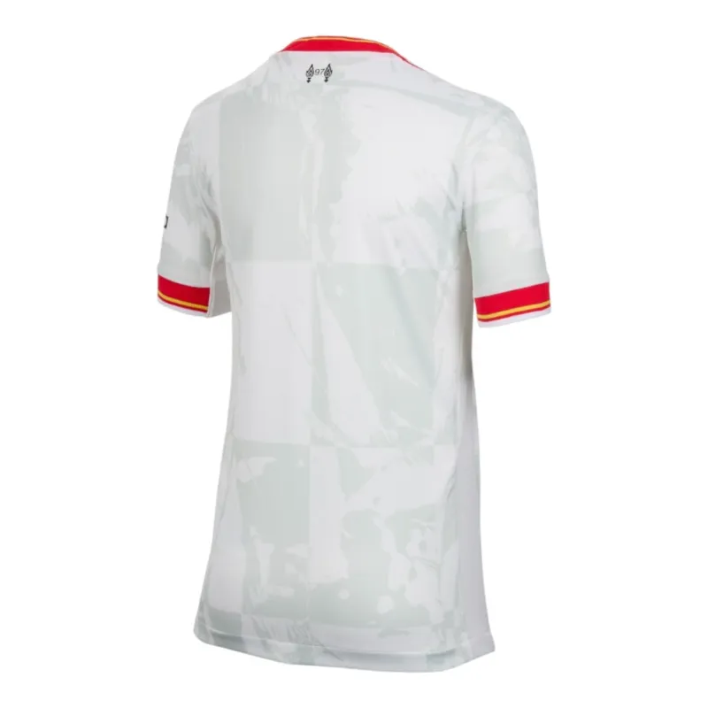 Liverpool 2024/25 Drittes Kinderjersey - Weiß