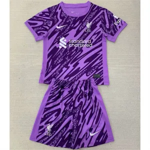 Liverpool 2024/25 Children's Goalkeeper Jersey - Purple