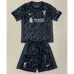 Liverpool 2024/25 Kinder Torwartshirt - Grau-Schwarz