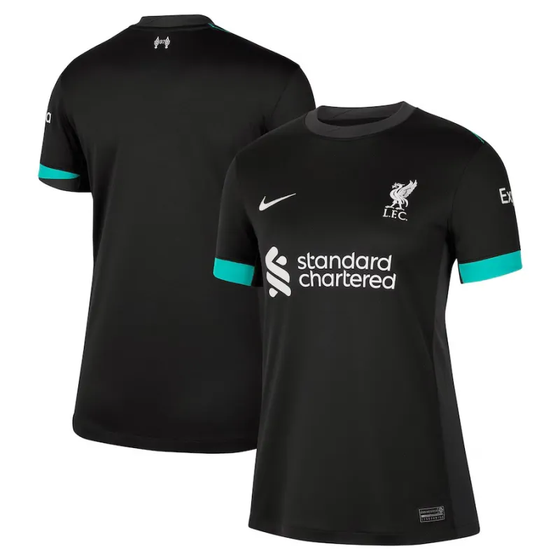 Liverpool 2024/25 Auswärts-Frauen-Trikot - Schwarz