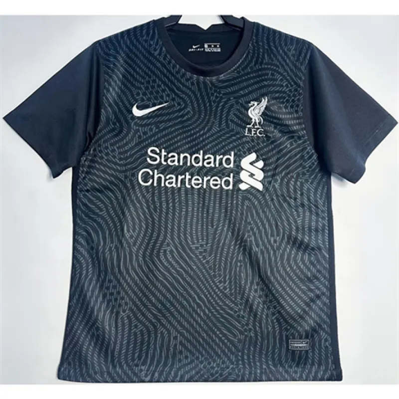 Liverpool 2020/21 Retro Torwartshirt - Schwarz