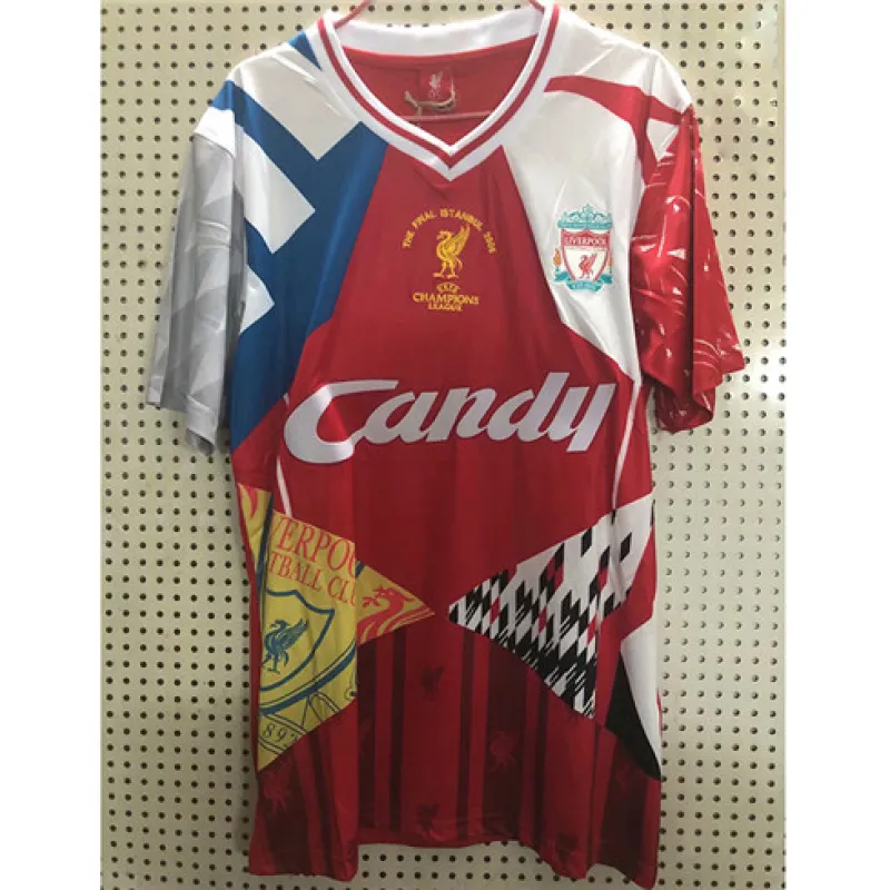 Liverpool 2019/20 Retro Commemorative Jersey - Red