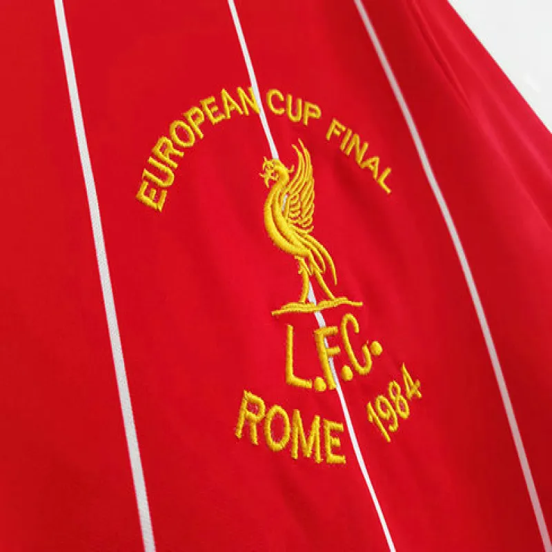 Liverpool 1981 - 84 Retro - Heim - Trikot der Champions League - Rot