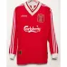 Liverpool 1995/96 Retro - Heim - Langarm - Sportshirt - Rot