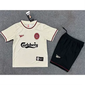 Liverpool 1996/97 Retro Away Kids' Jersey - White
