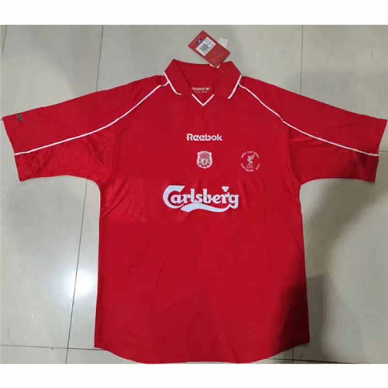 Camiseta local retro de Liverpool 2000/02 - Roja