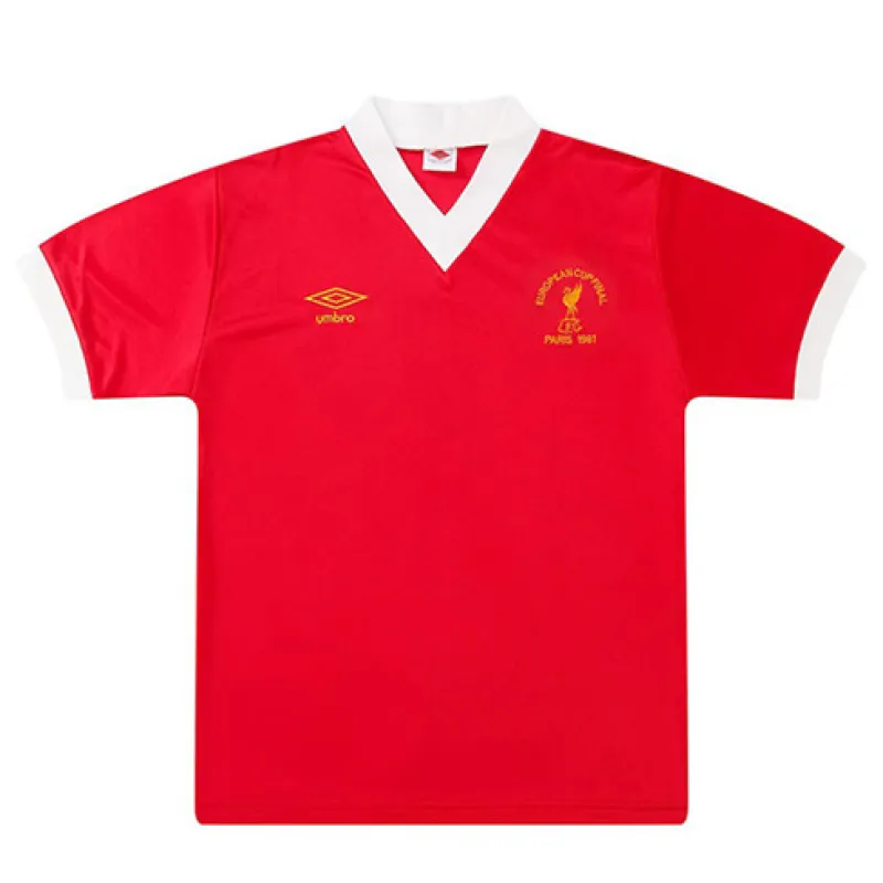 Liverpool 1981 Retro Home Jersey - Red