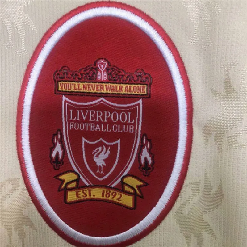 Maglia da trasferta retrò di Liverpool 1996/97 - Bianca