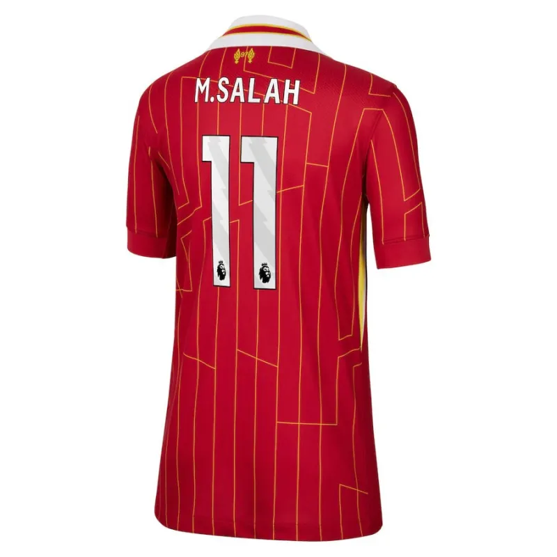 Maglia home per bambini di Liverpool 2024/25 di Salah - Rosso