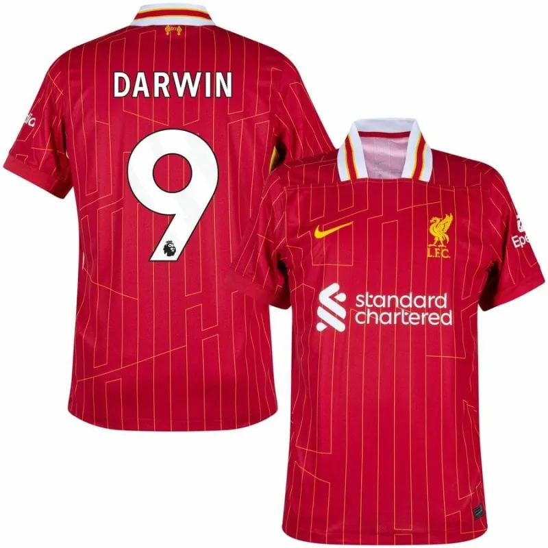 Maillot domicile de Liverpool 2024/25 de Darwin - Rouge