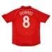 Maillot domicile retro de Steven Gerrard Liverpool 2006/2007 - Rouge