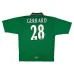 Maillot d'extérieur retro de Steven Gerrard Liverpool 1999/20 - Vert