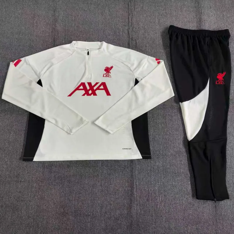 Liverpool 2025/26 Kids Sports Set White