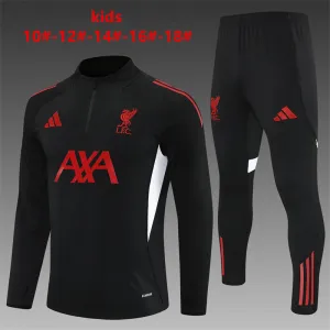 Liverpool 2025/26 Kids Sports Set Black