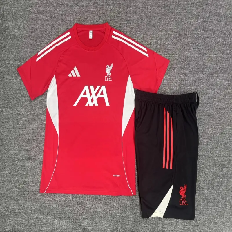 Liverpool 2025/26 Kids Training Set Red