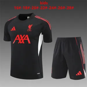 Liverpool 2025/26 Kids Training Set black