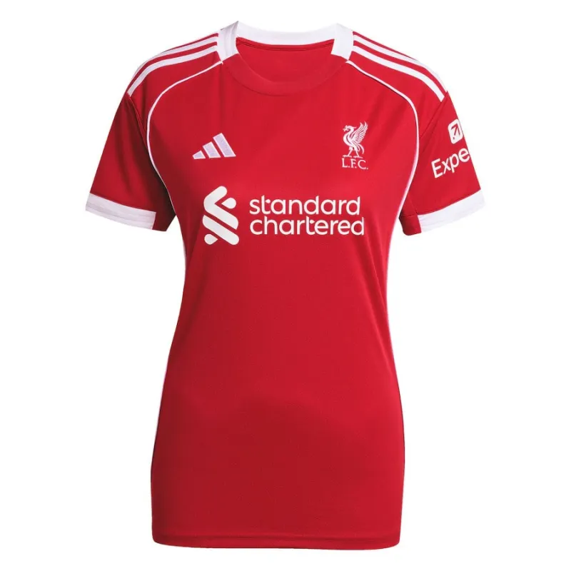 Liverpool 2025/26 Maglia home femminile 2025/26 - Rosso
