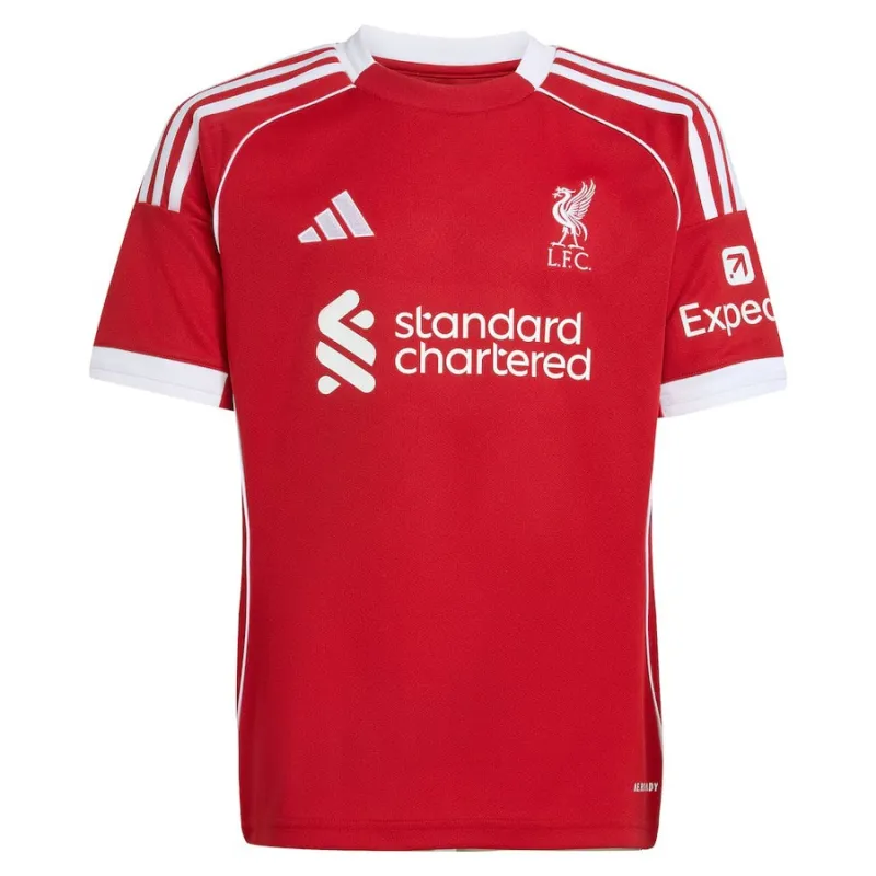 Liverpool 2025/26 Kinder-Heimtrikot - Rot