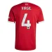 Liverpool VIRGIL 2025/26 Heimtrikot - Rot