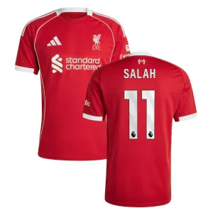 Liverpool SALAH 2025/26 Home Jersey - Red