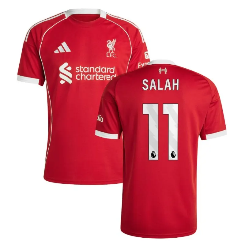 Liverpool SALAH 2025/26 Camiseta de casa - Rojo
