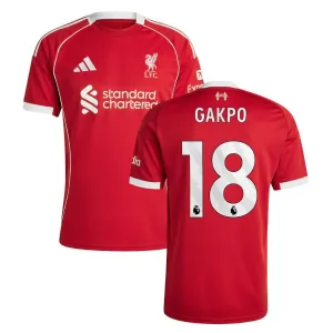 Liverpool GAKPO 2025/26 Home Jersey - Red