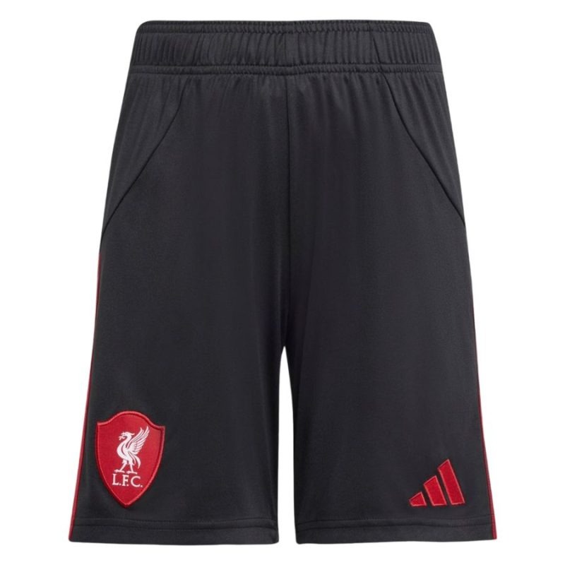 Liverpool 2025/26 Pantalones cortos de fuera - Negro
