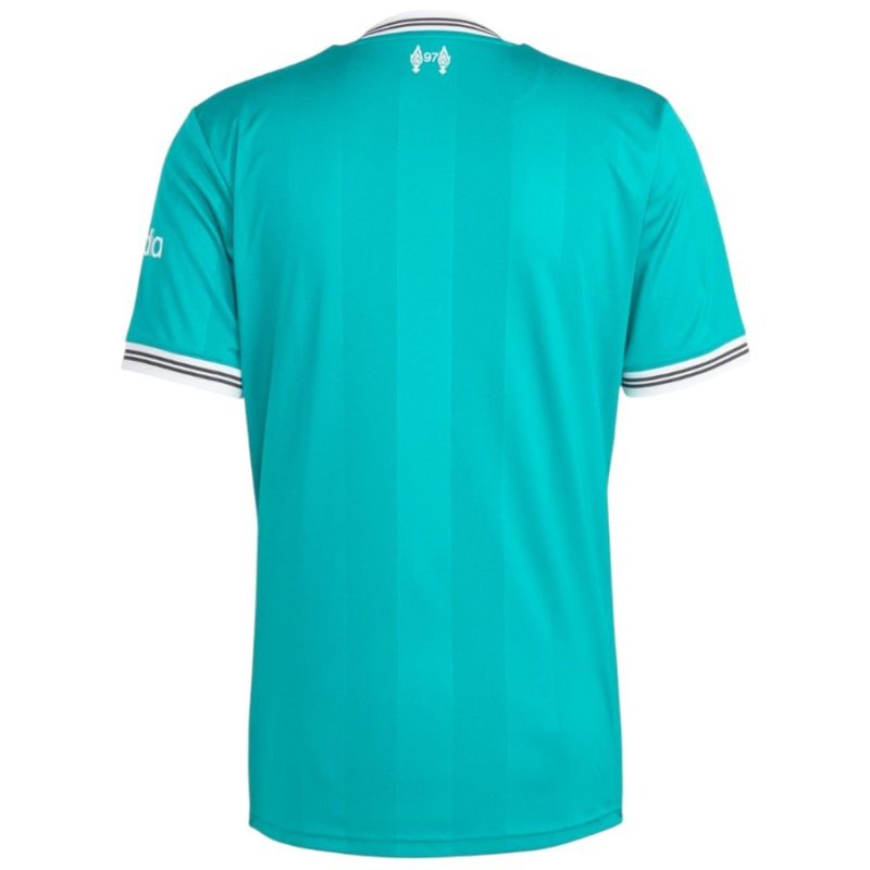 Liverpool 2025/26 Third Kids' Kit Jersey - Green