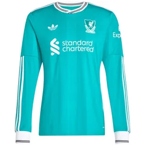 Liverpool 2025/26 Third Long Sleeve Jersey - Green