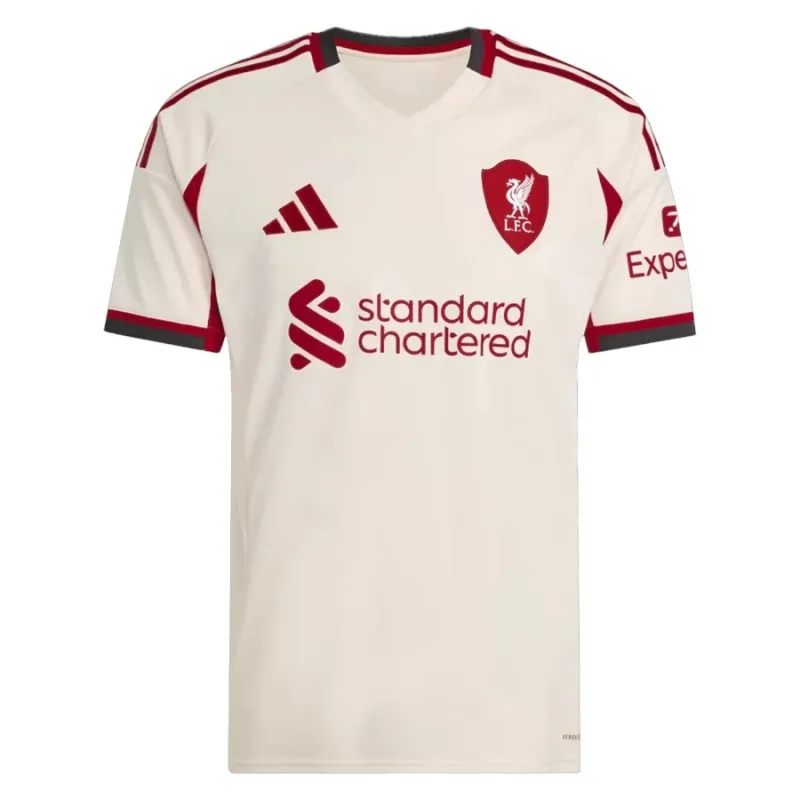 Liverpool ISAK 2025/26 Away Kit - White