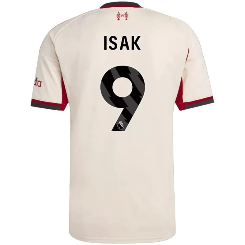 Liverpool ISAK 2025/26 Away Kids Kit - White