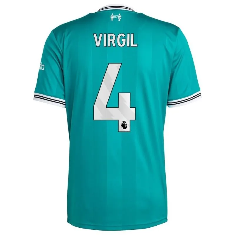 Liverpool VIRGIL 2025/26 Third Kit - Green