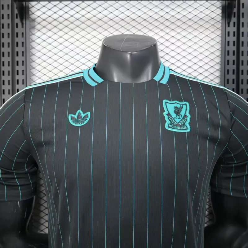 Liverpool 2025/26 Casual Edition Player Jersey - Black