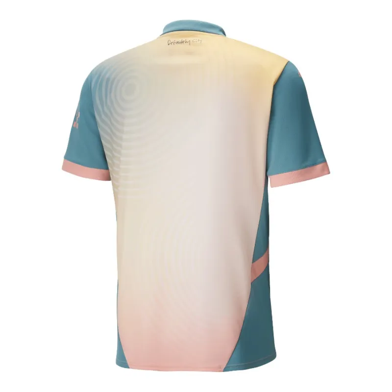 Manchester City 2024/25 Fourth Player Version Jersey - Blue/Pink